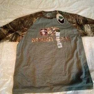 Mossy Oak Raglan Tee